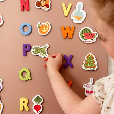 Magnetic Foods & Letters | Curious Columbus