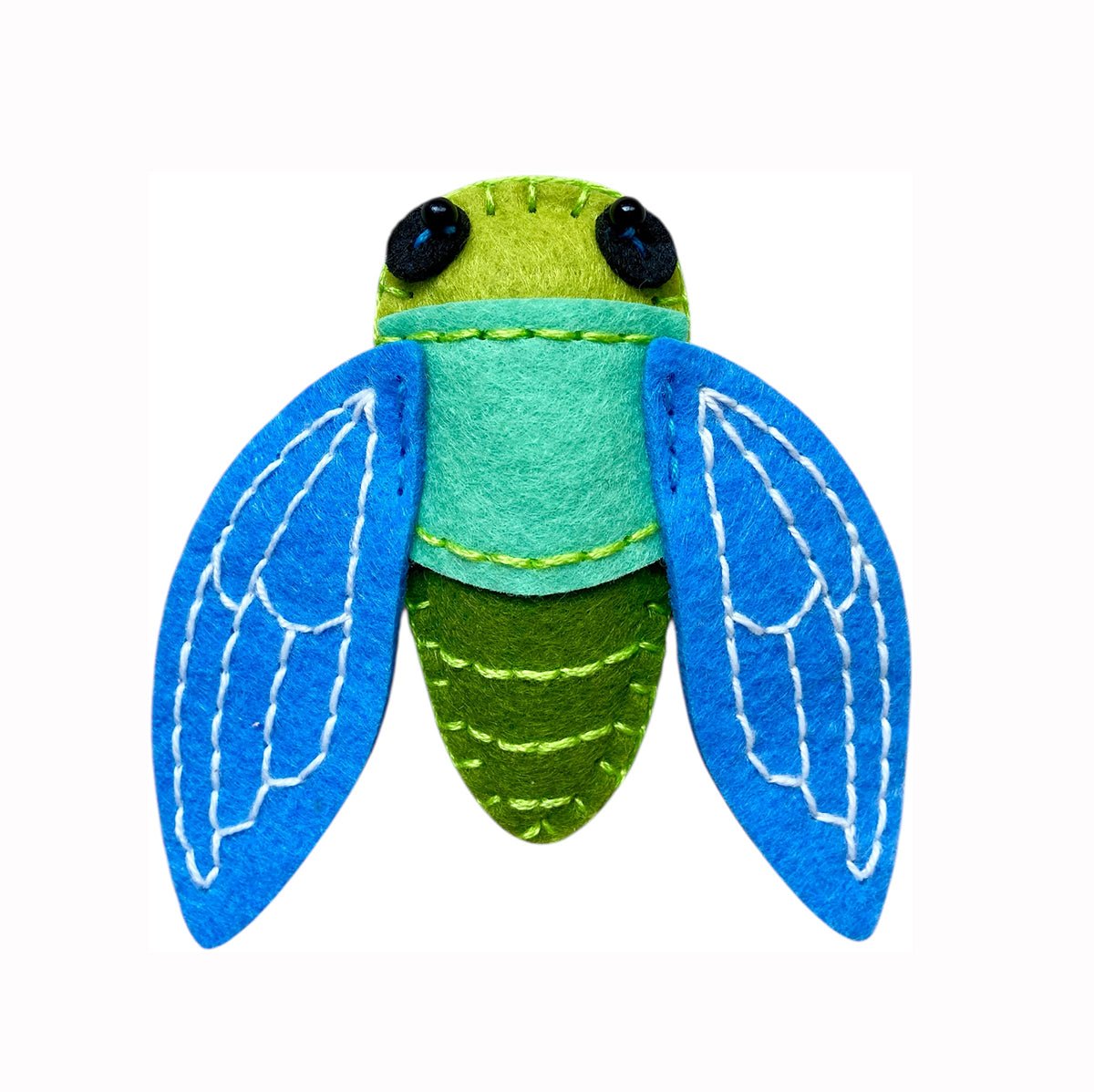 DIY Sew Blue Wing Bug | Papoose - Lucas loves cars