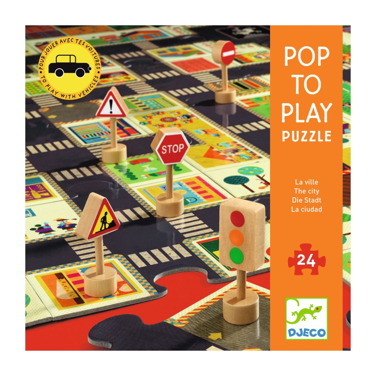 Djeco City Road Puzzle | Djeco