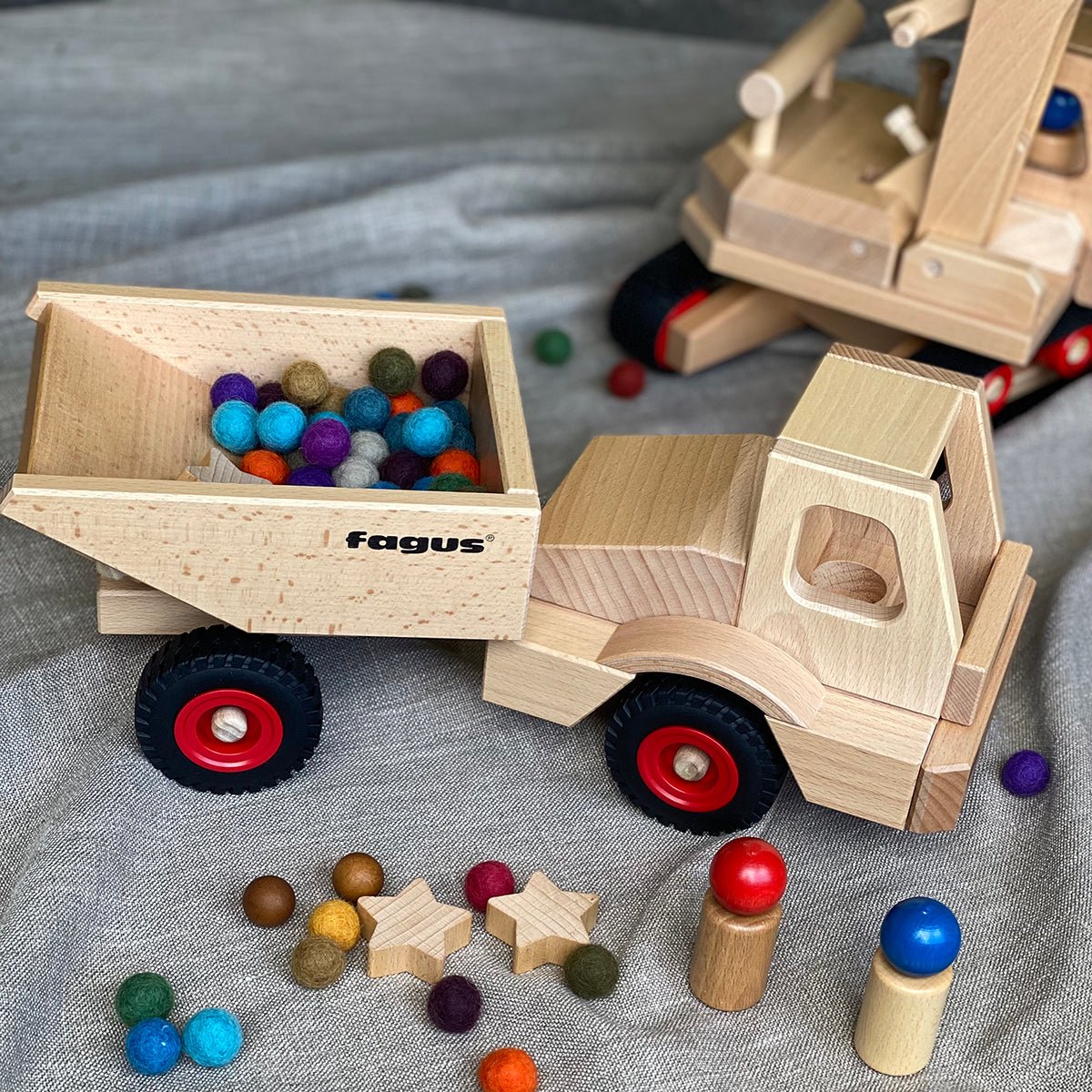 Fagus Wheels Dumper | Fagus toys