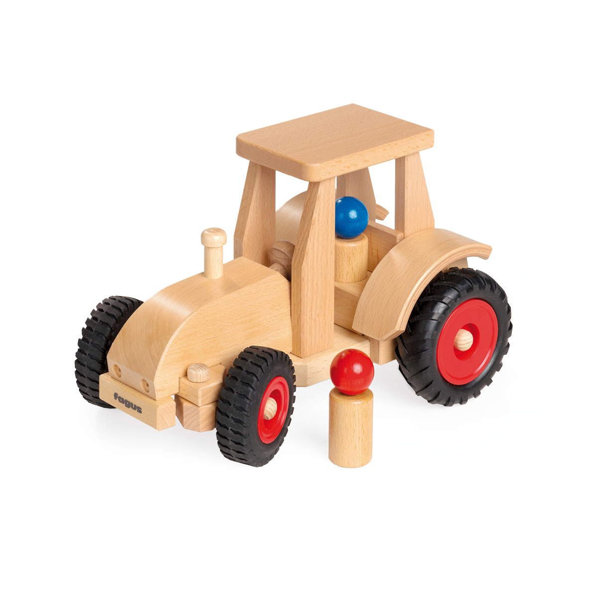 Fagus Tractor Modern | Fagus toys - Lucas loves cars