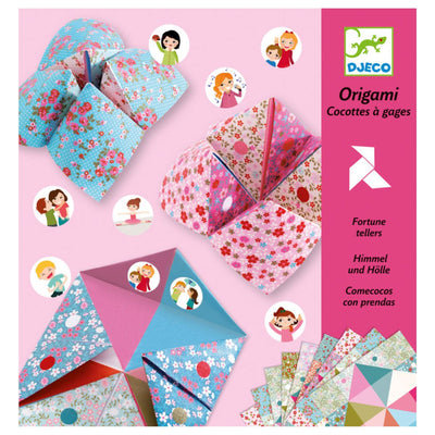 Origami Fortune Teller Flowers | Djeco - Lucas loves cars