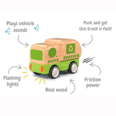 Friction Recycling Truck | Wanborns - Lucas loves cars