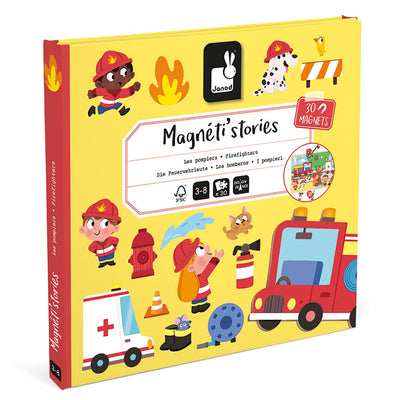 Magnetic Story Firefighters | Janod