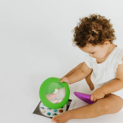 Peekaboo Sensory Bag Farm Green | Jellystone