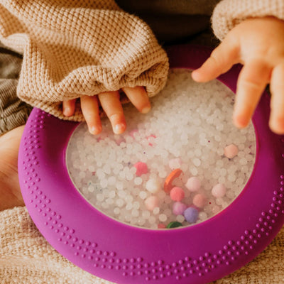 Peekaboo Sensory Bag Galaxy Purple | Jellystone