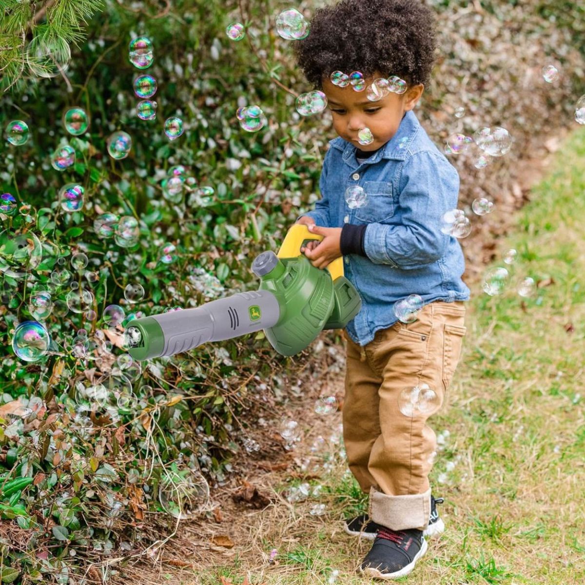 John Deere Bubble 'N' Fun Leaf Blower | John Deere Toys