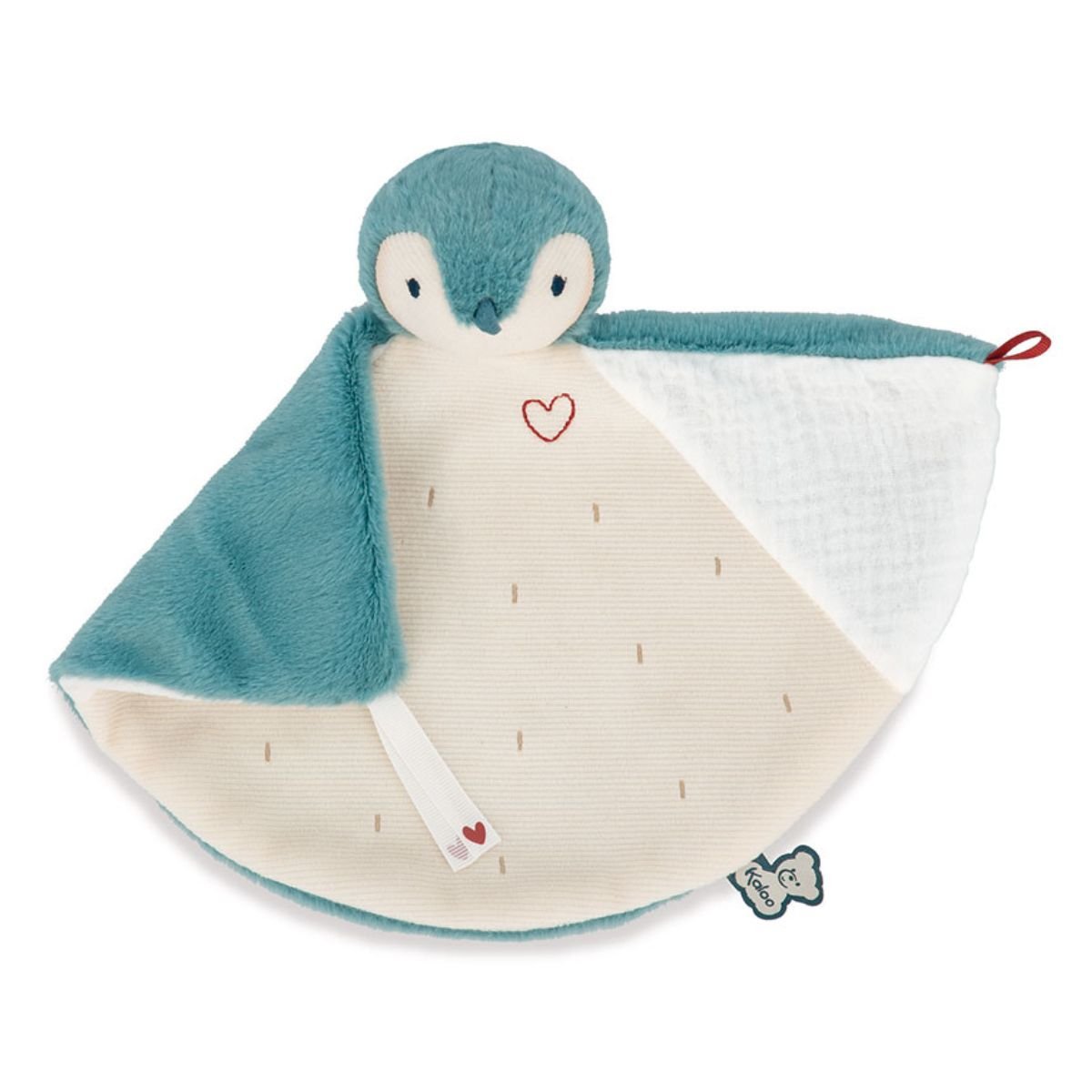 Kaloo Comfort Doudou Penguin Green | Kaloo