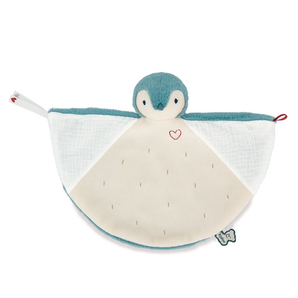 Kaloo Comfort Doudou Penguin Green | Kaloo