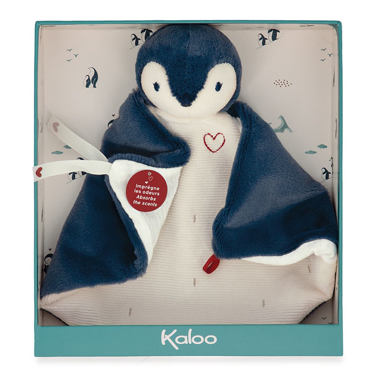 Kaloo Comfort Doudou Penguin Blue | Kaloo