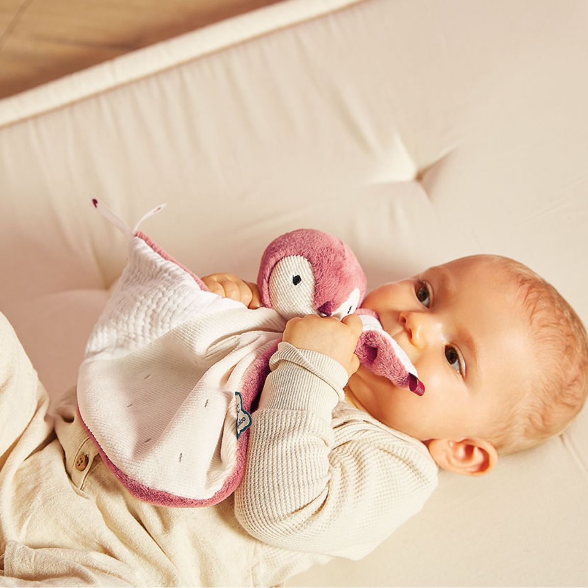 Kaloo Comfort Doudou Penguin Pink | Kaloo