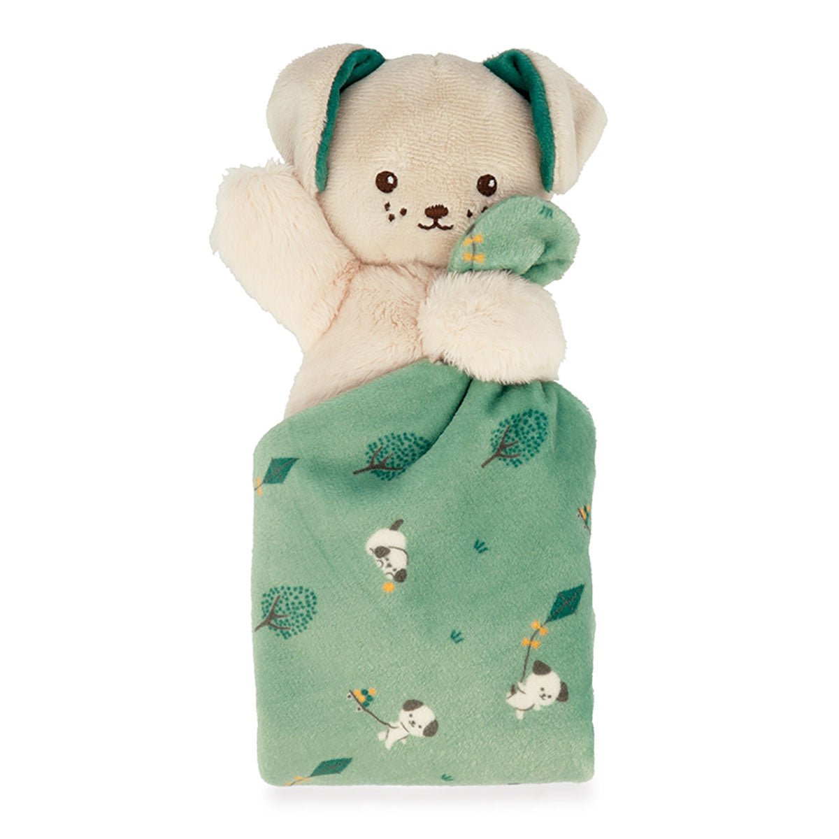 Kaloo Carre DouDou Dog Green | Kaloo