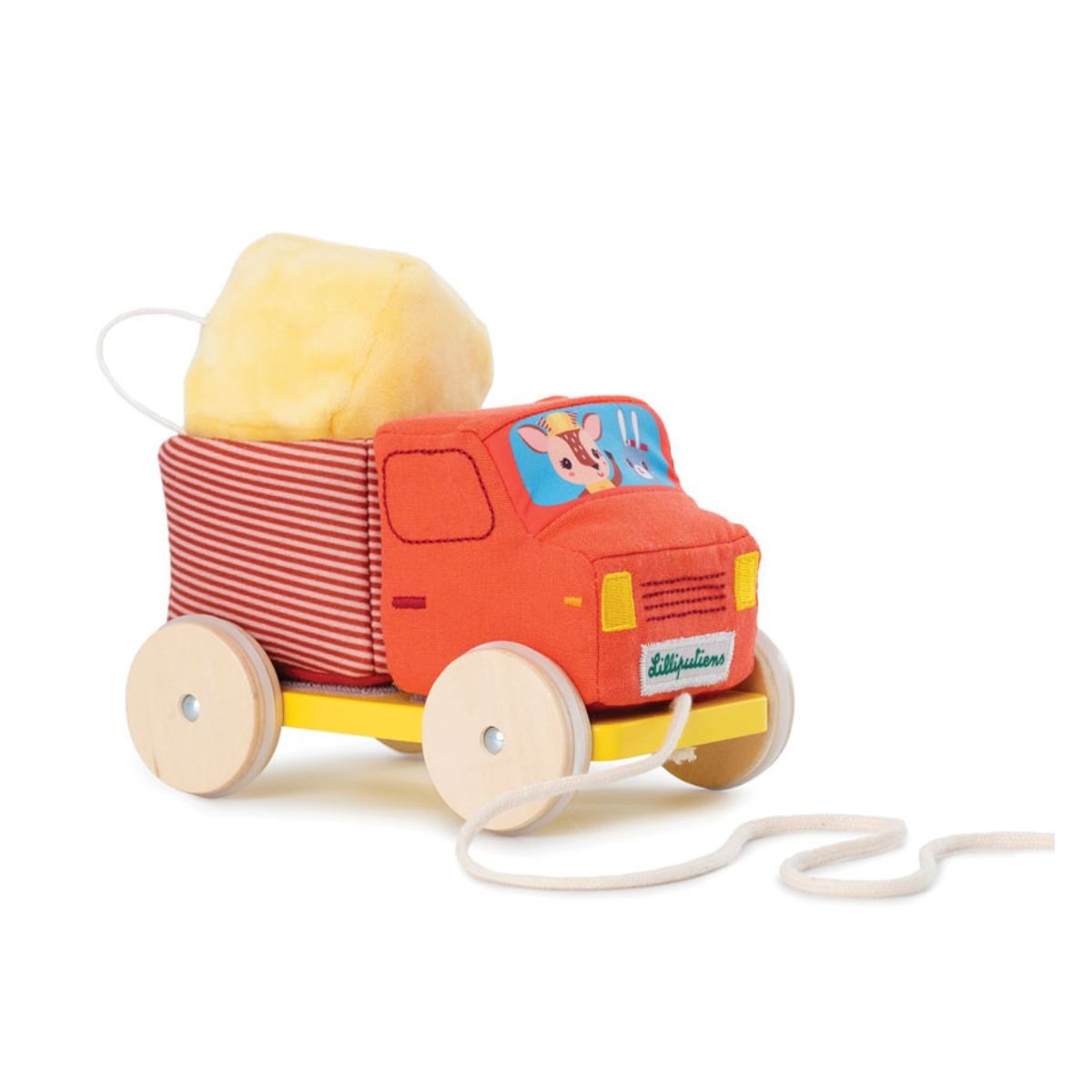 Lilliputiens Pull along Dump Truck | Lilliputiens