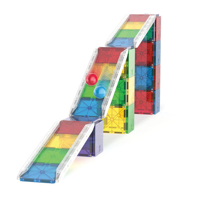 Magna Tiles Rail Racers Deluxe | Magna Tiles - Lucas loves cars