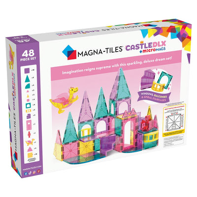 Magna Tiles Castle DLX with microMAGS - PREORDER | Magna Tiles