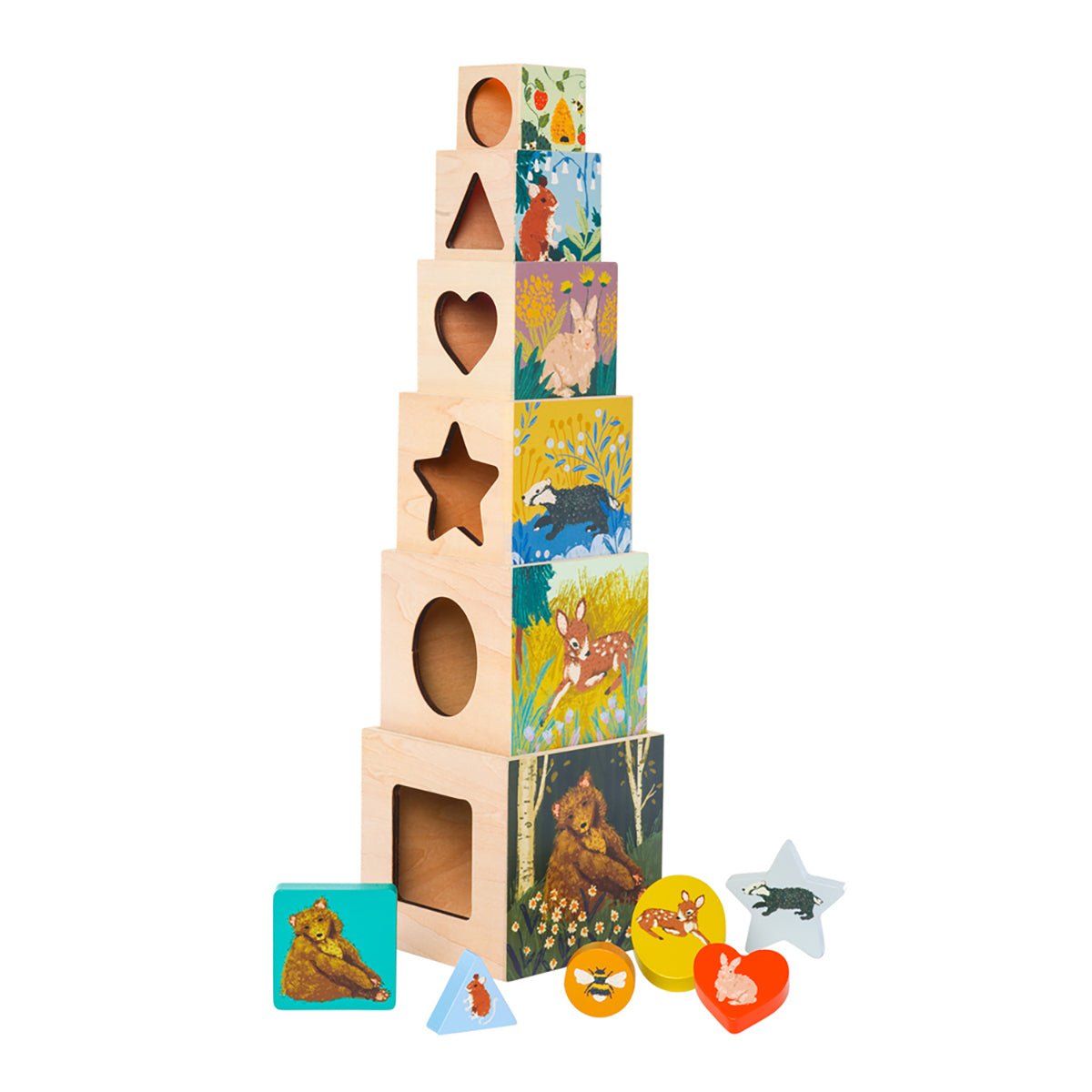 Enchanted Forest Stacking Blocks | Manhattan Toy Company