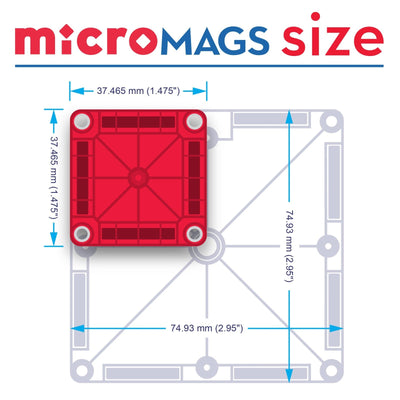 Magna Tiles MicroMAGS Travel | Magna Tiles