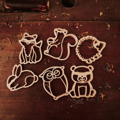 Mini Woodland Animals Eco Cutter Set | Kinfolk Pantry - Lucas loves cars