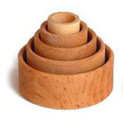 Grimms Stacking bowls Natural | Grimms