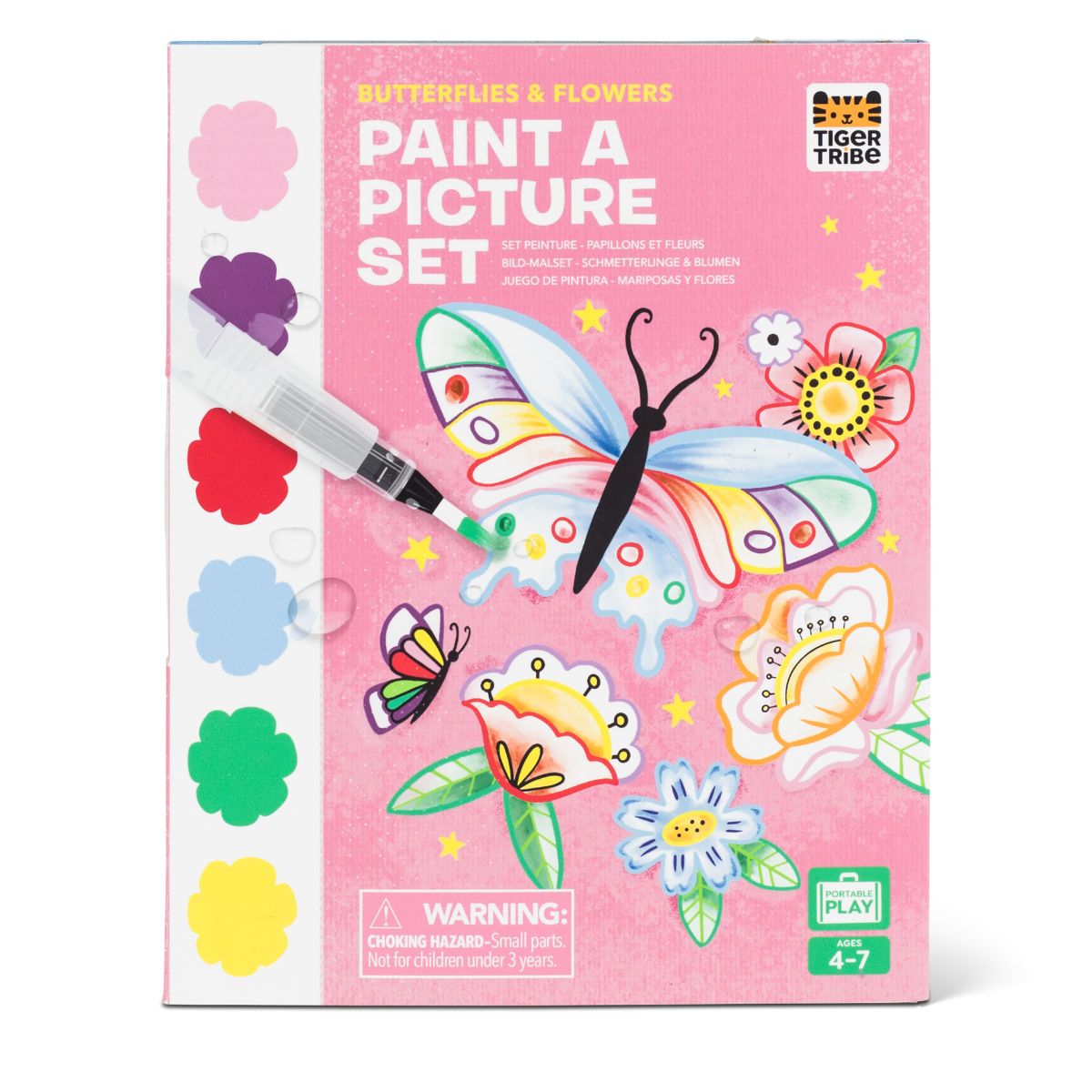 Paint a Picture Butterflies & Flowers | Tiger Tribe