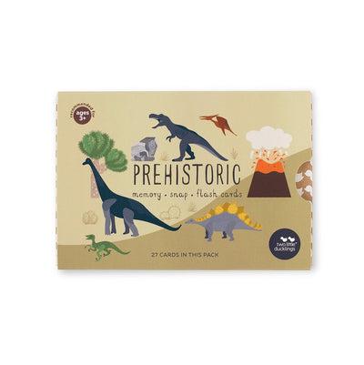 Flash Cards Prehistoric Dinosaurs | Two Little Ducklings