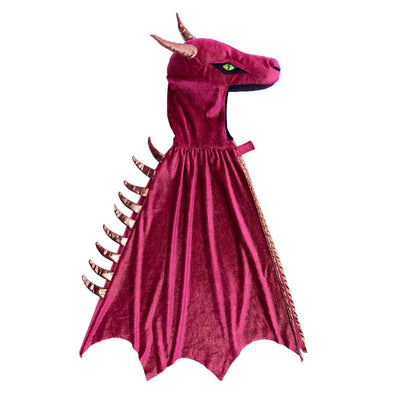 Starry Night Dragon Costume Red (5 - 6) | Great Pretenders