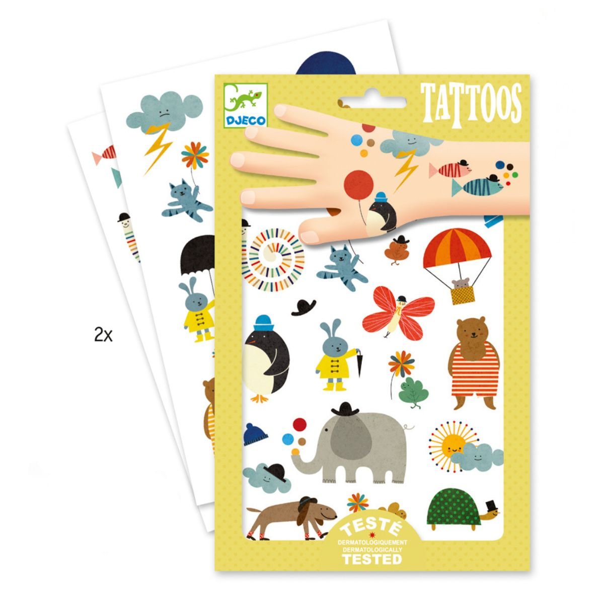 Temp Tattoos Pretty Little Things | Djeco