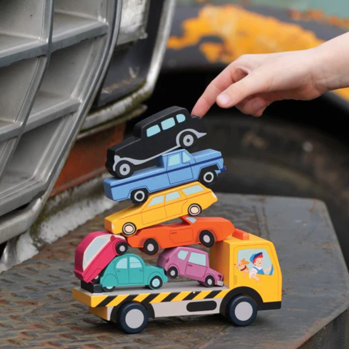 Stacking Cars | Tender Leaf Toys