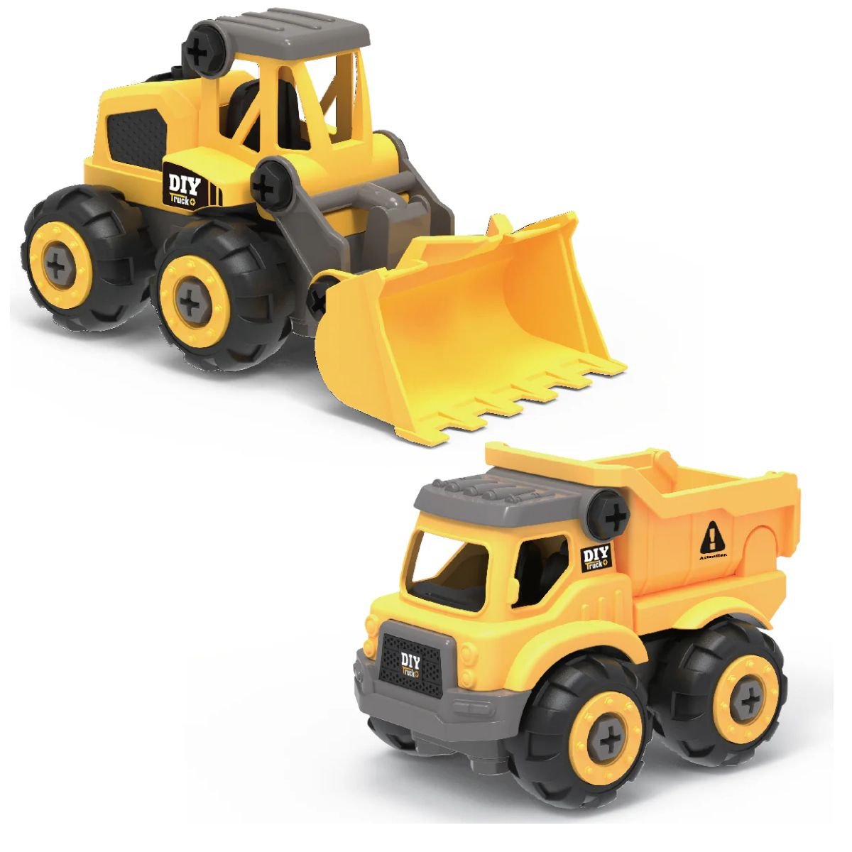 Build - ables Building Site Vehicles 2 in 1 | Build - ables - Lucas loves cars