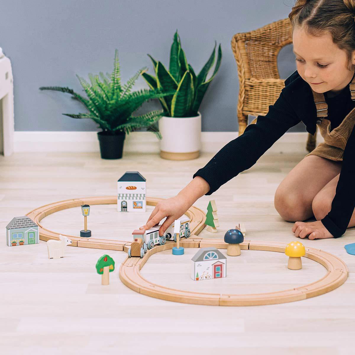 BigJigs Rail Simply Woodland | BigJigs