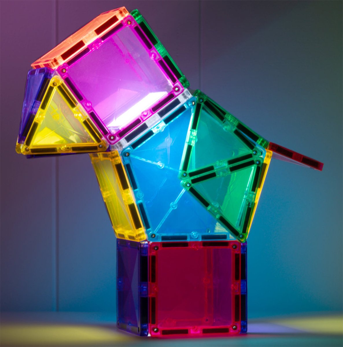 Connetix Light Star | Connetix tiles - Lucas loves cars