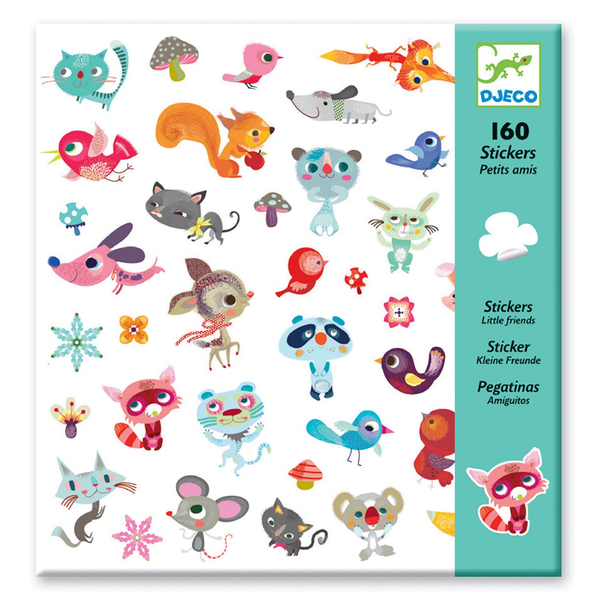 Djeco stickers Small Friends | Djeco - Lucas loves cars