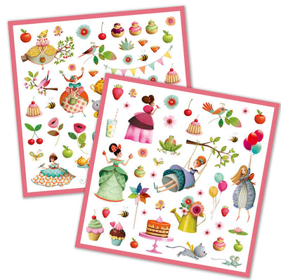 Djeco stickers Tea Party | Djeco