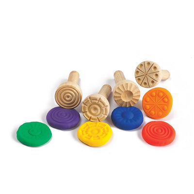 Wooden Dough Stampers | EDX Education
