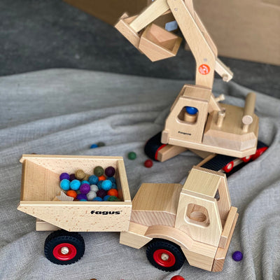 Fagus Wheels Dumper | Fagus toys