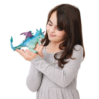 Finger Puppet Mini Dragon | Folkmanis - Lucas loves cars