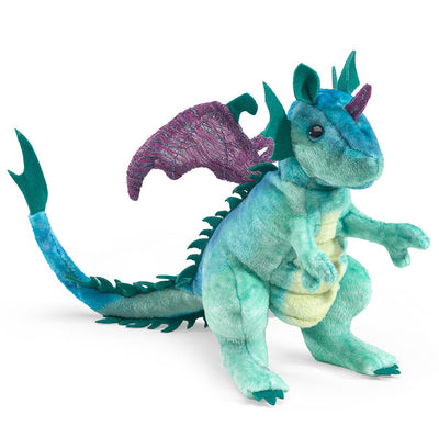 Finger Puppet Mini Dragon | Folkmanis - Lucas loves cars