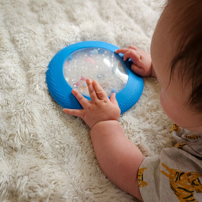 Peekaboo Sensory Bag Beach Blue | Jellystone - Lucas loves cars