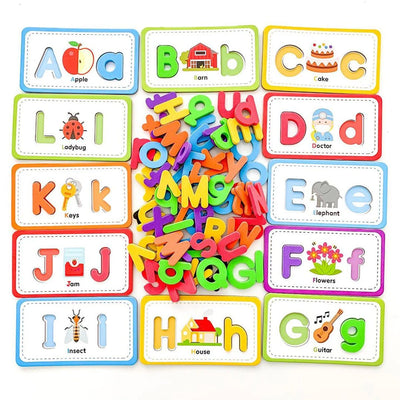 Flashcards ABC Magnetic Alphabet | Curious Columbus