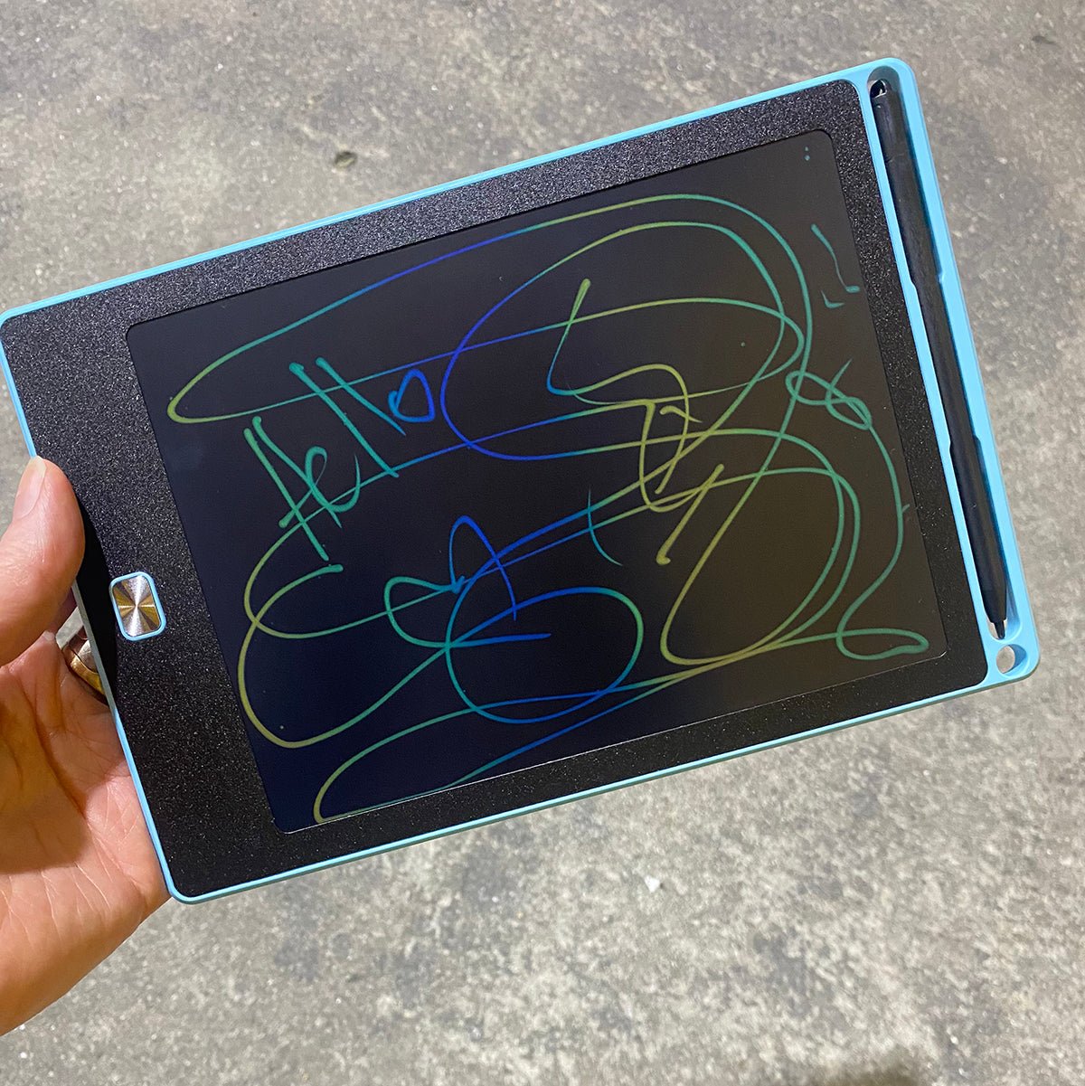 Magic Writing Display Interactive LCD Writing Tablet Blue | Magic Sensory – Lucas loves cars