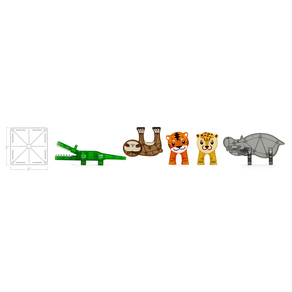 Magna Tiles Jungle Animals | Magna Tiles