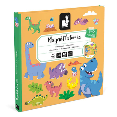 Magnetic Story Dinosaurs | Janod