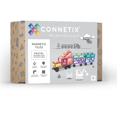 Connetix Pastel Transport 50 | Connetix tiles