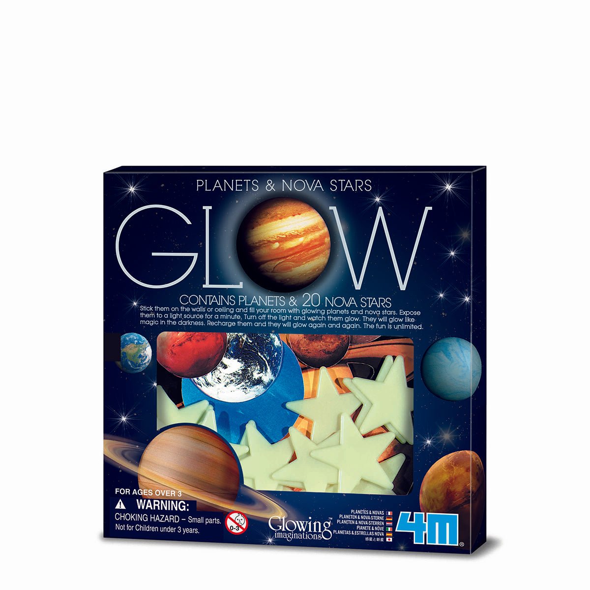 Glow Planets and Nova Stars | 4M Toys