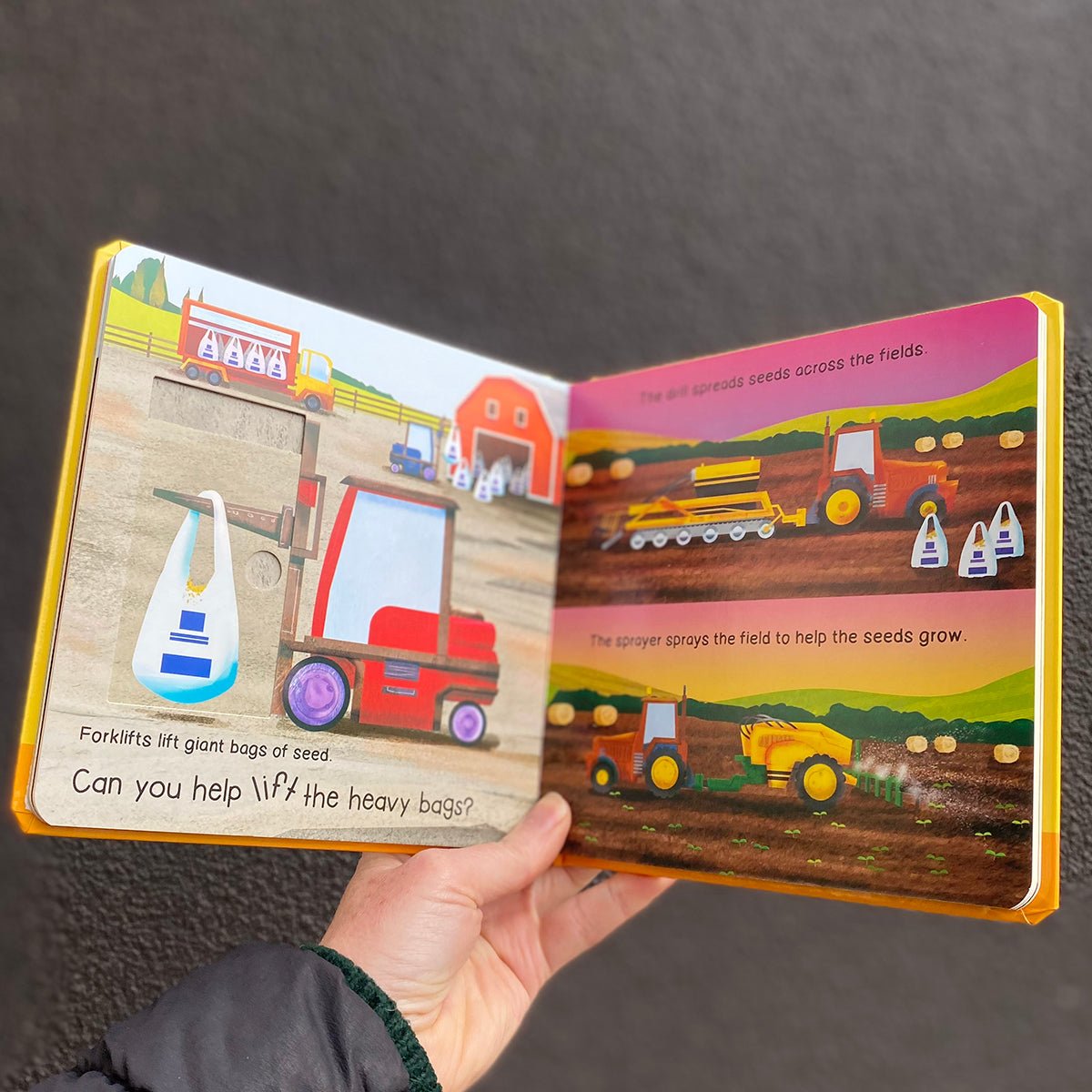 Busy Mechanics Play Along Tractors | Books