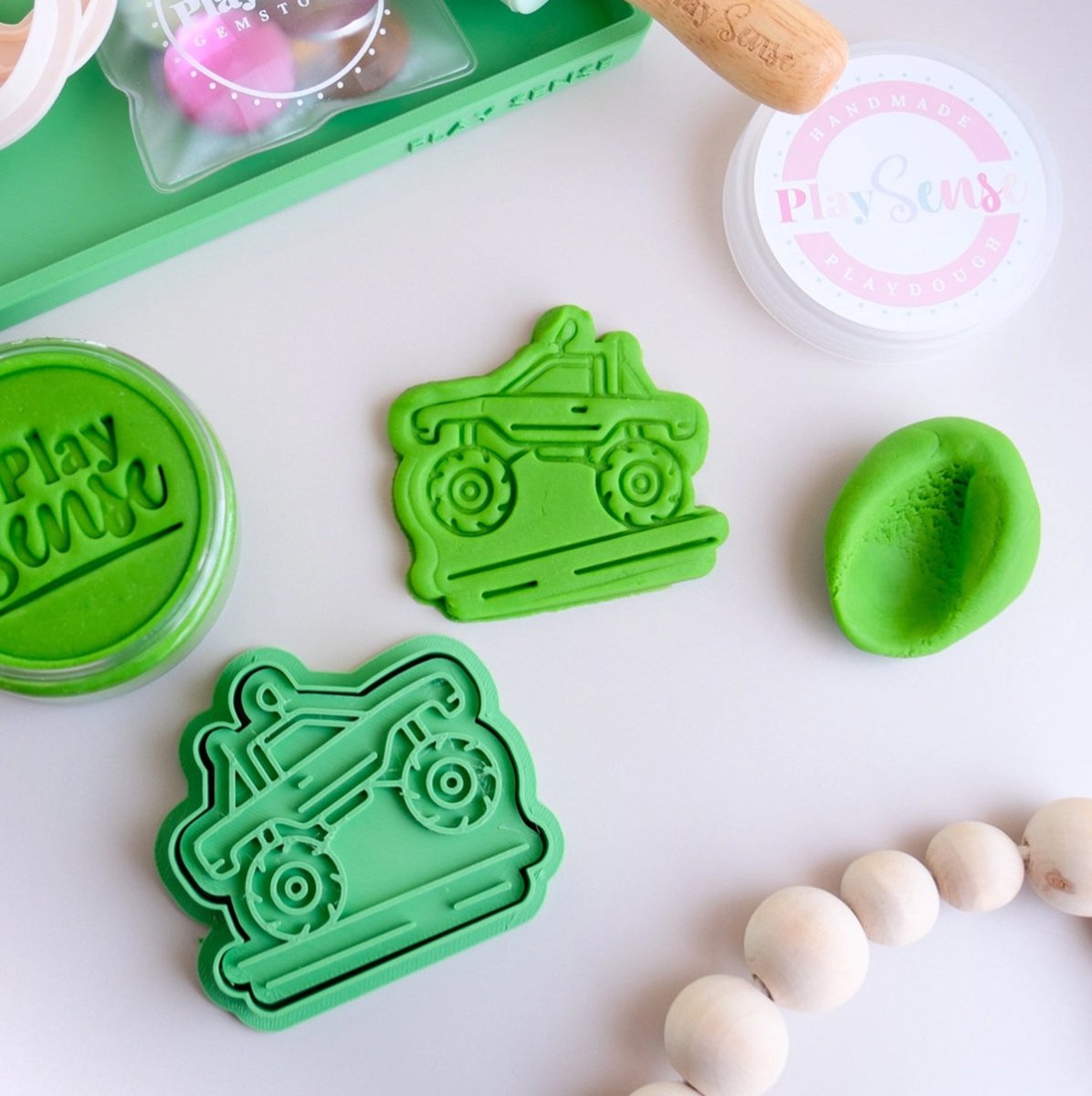 Play Sense Stamp Monster Truck | Play Sense - Lucas loves cars