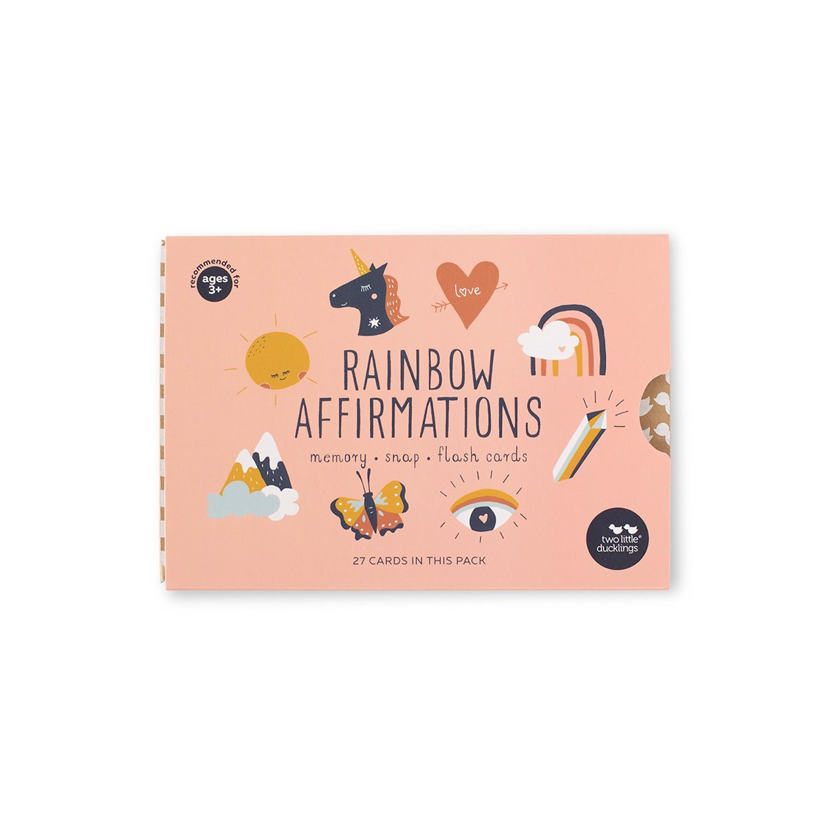 Flash Cards Rainbow Affirmation | Two Little Ducklings