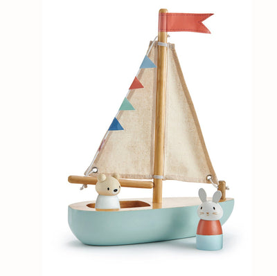Sailaway Boat | Tender Leaf Toys - Lucas loves cars