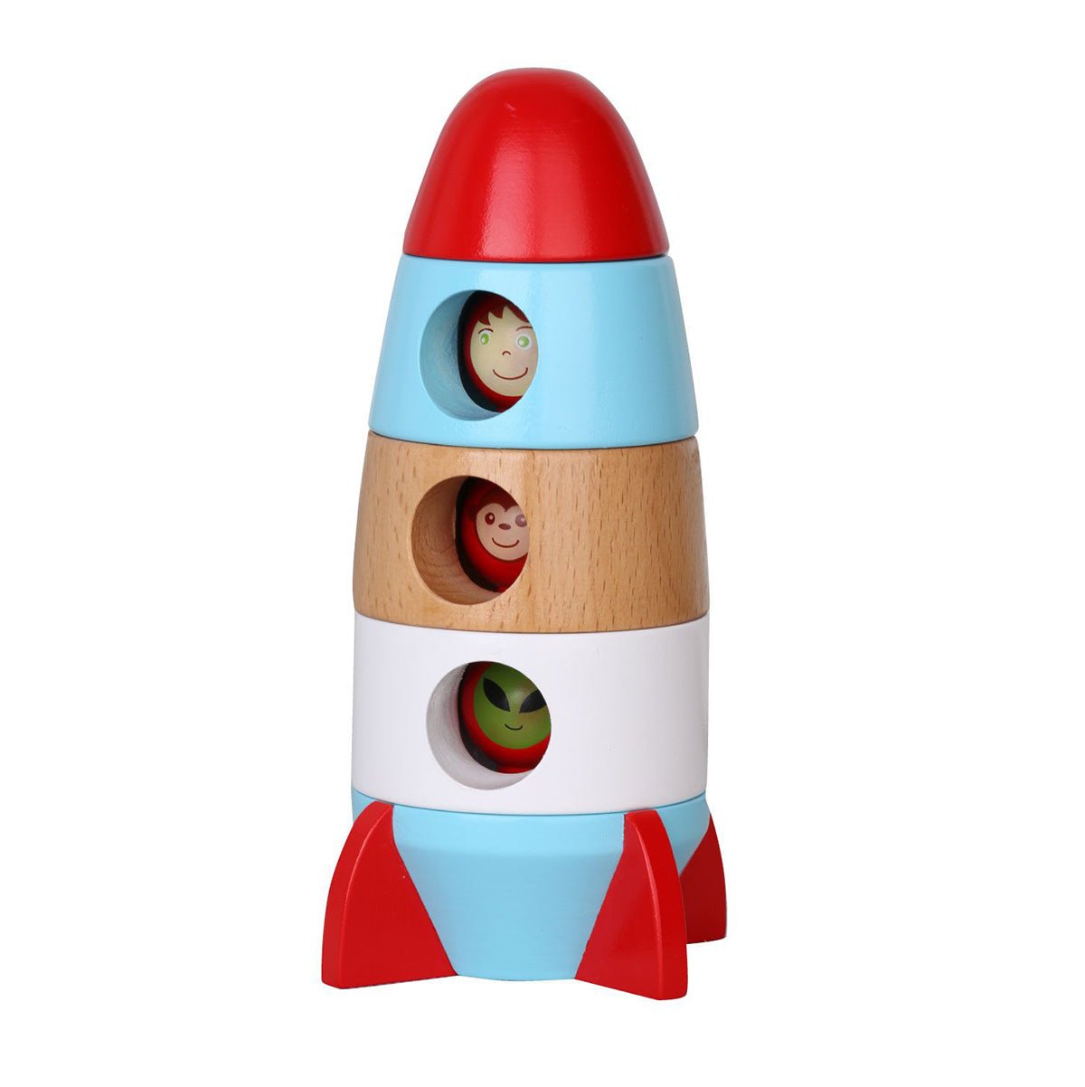 Magnetic Stacking Rocket | Discoveroo - Lucas loves cars