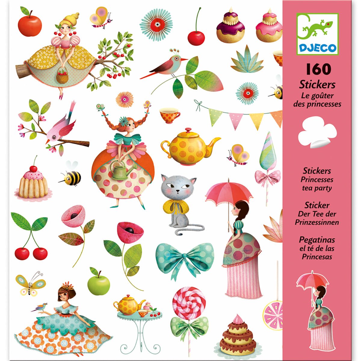 Djeco stickers Tea Party | Djeco